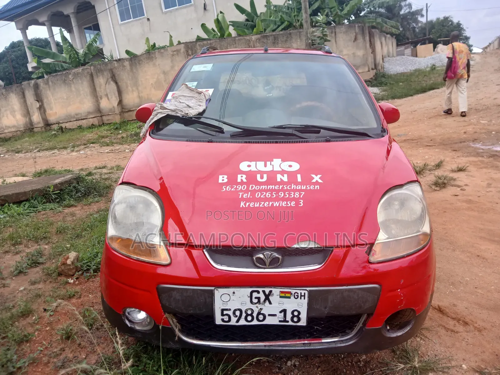 Daewoo Matiz 2009 Red
