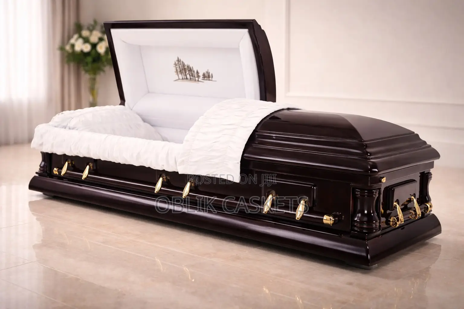 The Kenwood Premium Hardwood Casket