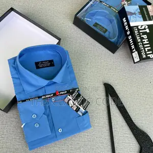 ! *In Stock Now* st.philip Plain Long Sleeved Shirts