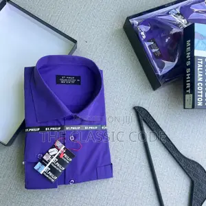 ! *In Stock Now* st.philip Plain Long Sleeved Shirts