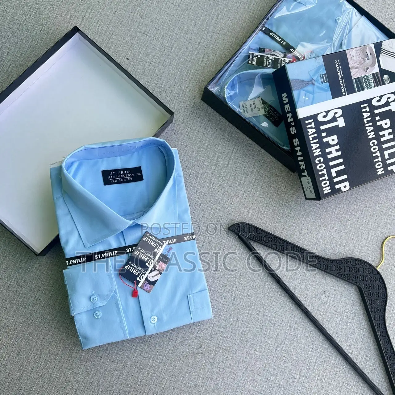! *In Stock Now* st.philip Plain Long Sleeved Shirts