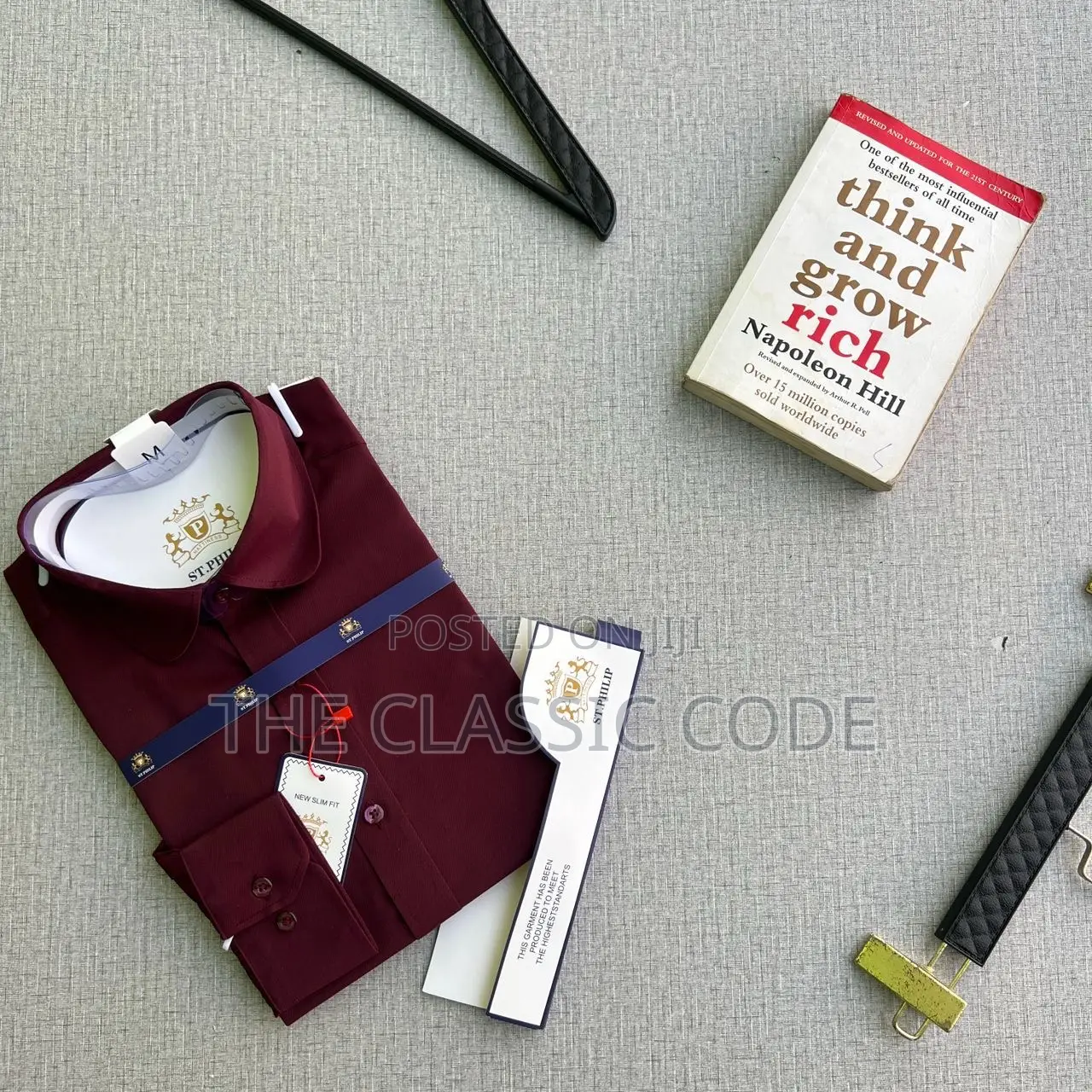 ! *In Stock Now* st.philip Plain Long Sleeved Shirts