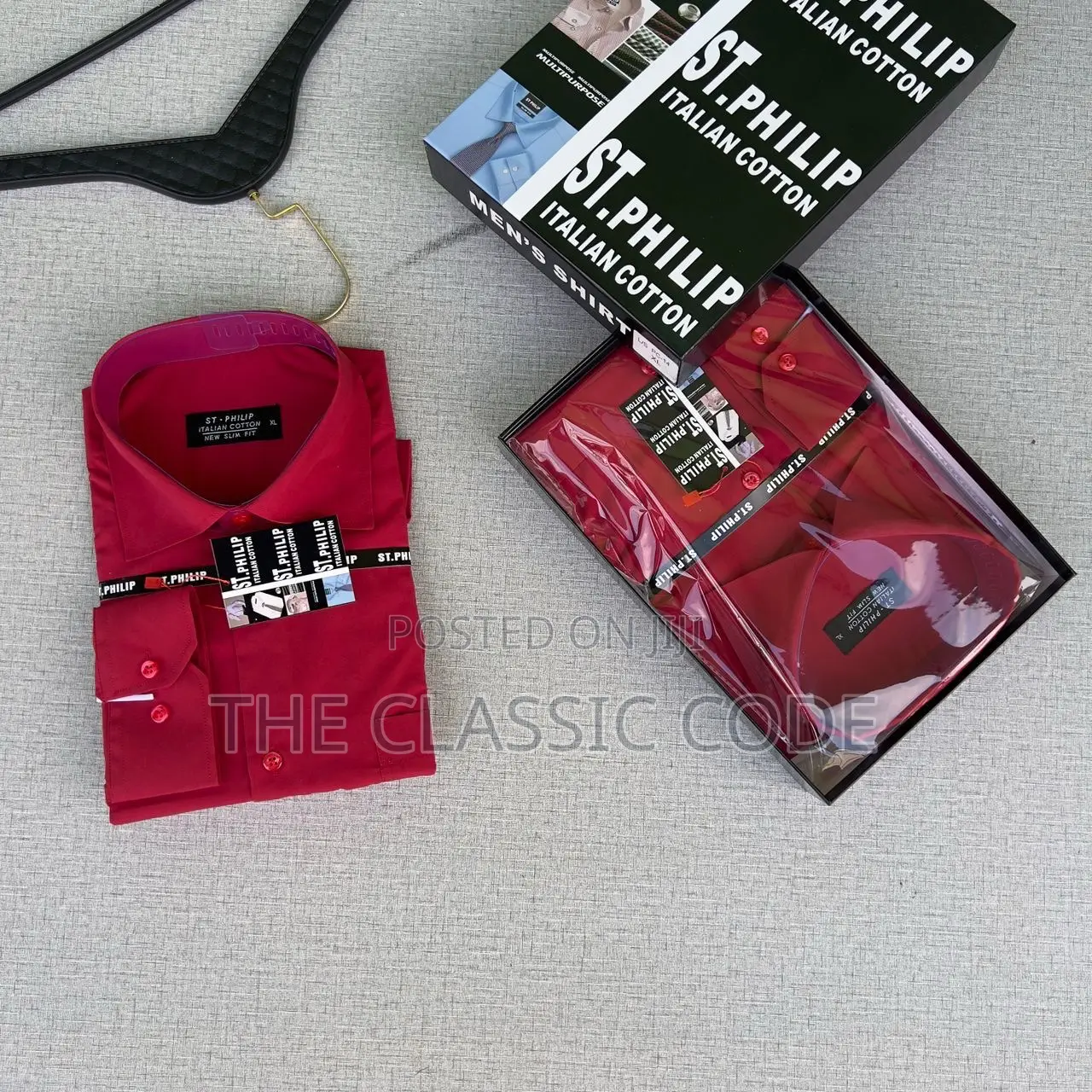 ! *In Stock Now* st.philip Plain Long Sleeved Shirts