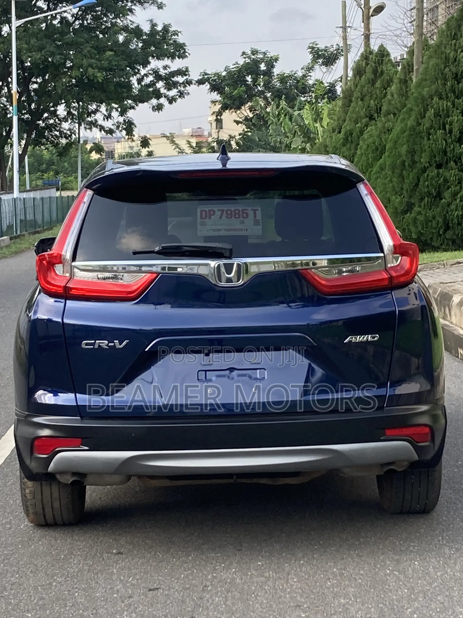 Honda CR-V EX AWD 2019 Blue