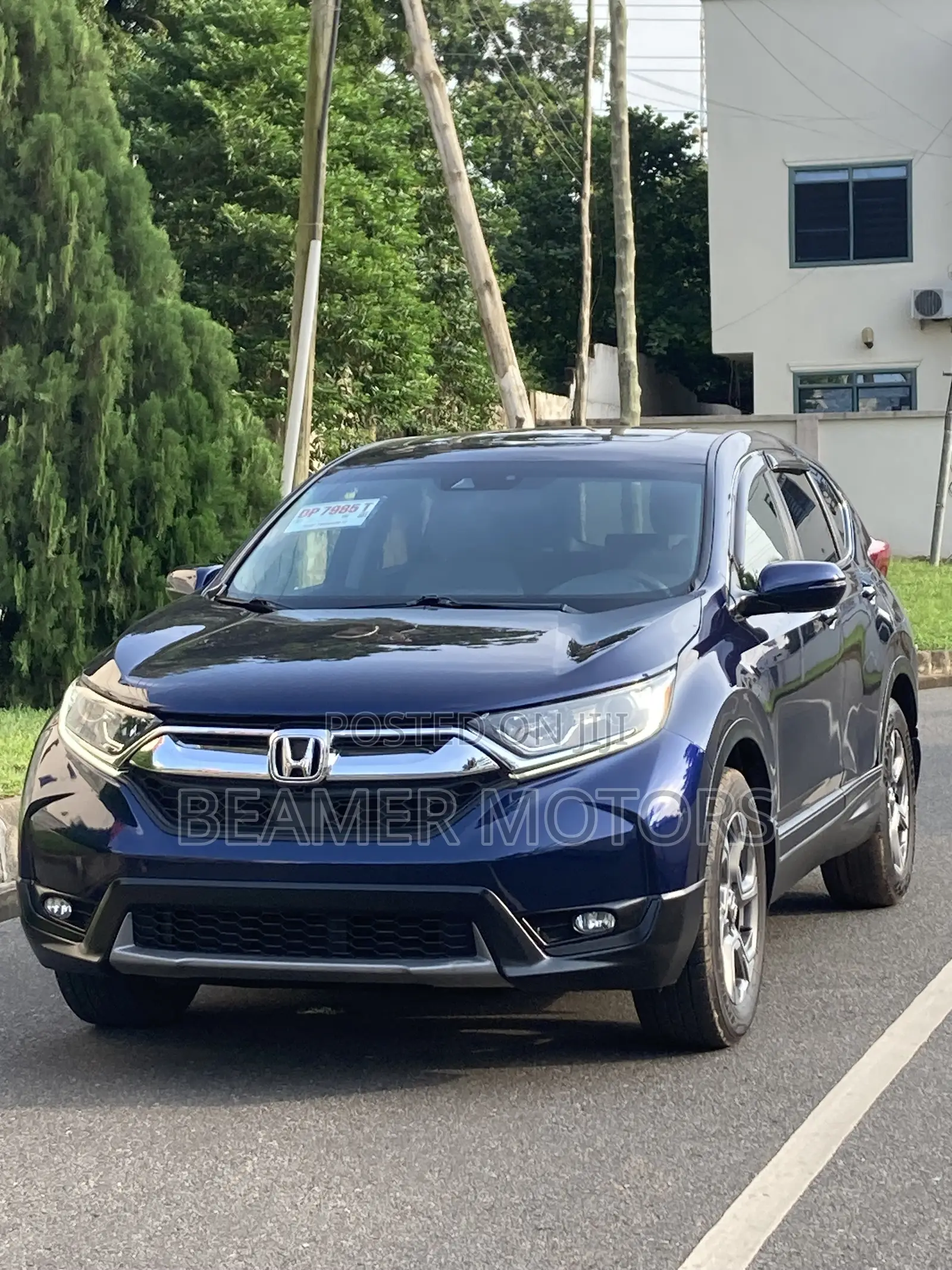 Honda CR-V EX AWD 2019 Blue