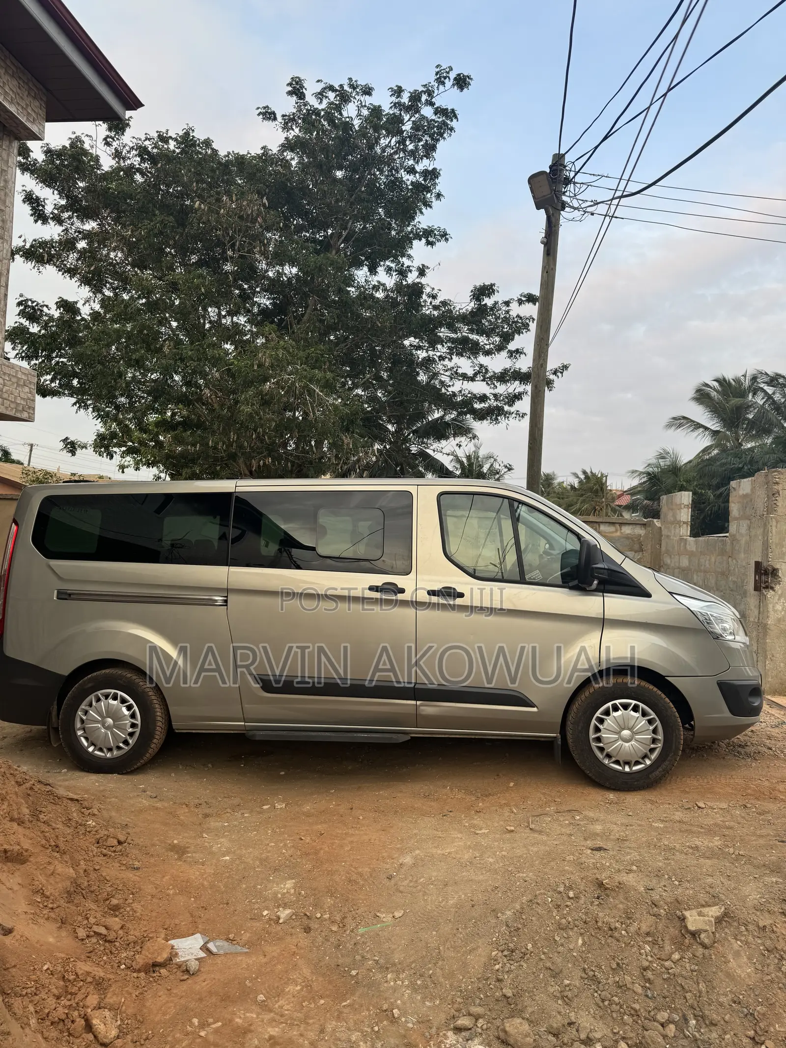 Ford Tourneo Custom 2016 Gray