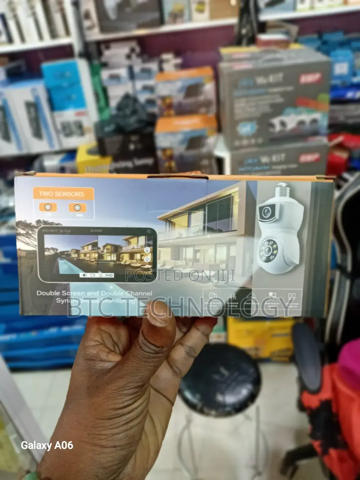 Two Sensors Wifi Camera