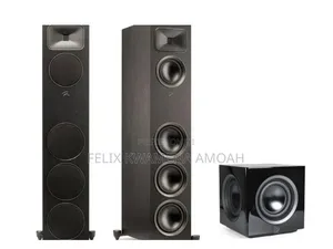 Martin Logan High End Tower Speakers With Abyss 8" Powerful Subwoofer
