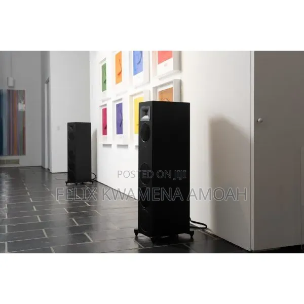 Martin Logan High End Tower Speakers With Abyss 8" Powerful Subwoofer