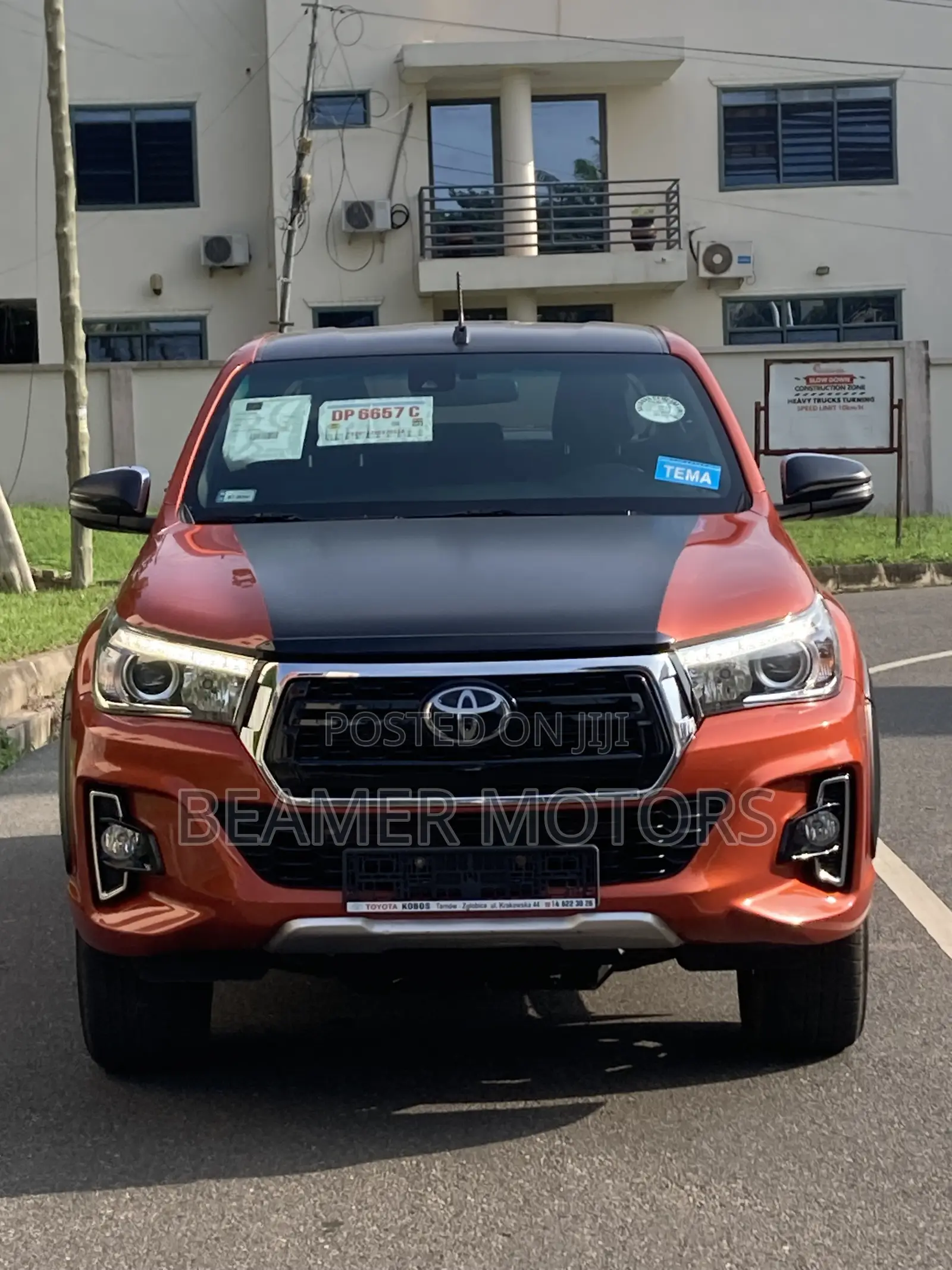 Toyota Hilux 2.8 Diesel 2020 Orange