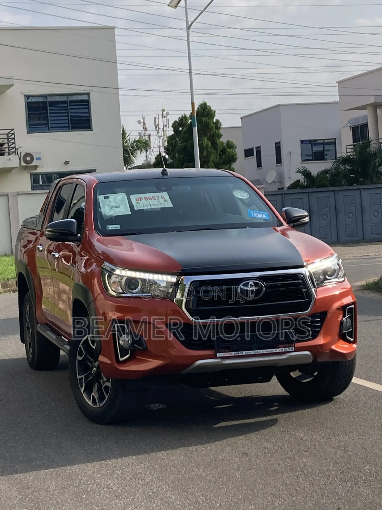 Toyota Hilux 2.8 Diesel 2020 Orange