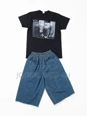 Black Tee + Jorts