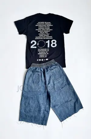 Black Tee + Jorts