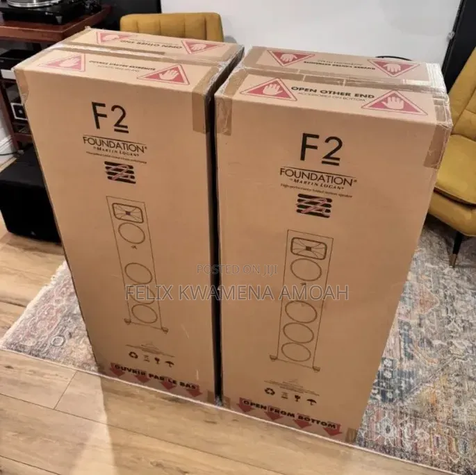 Martin Logan High End Tower Speakers With Abyss 8" Powerful Subwoofer