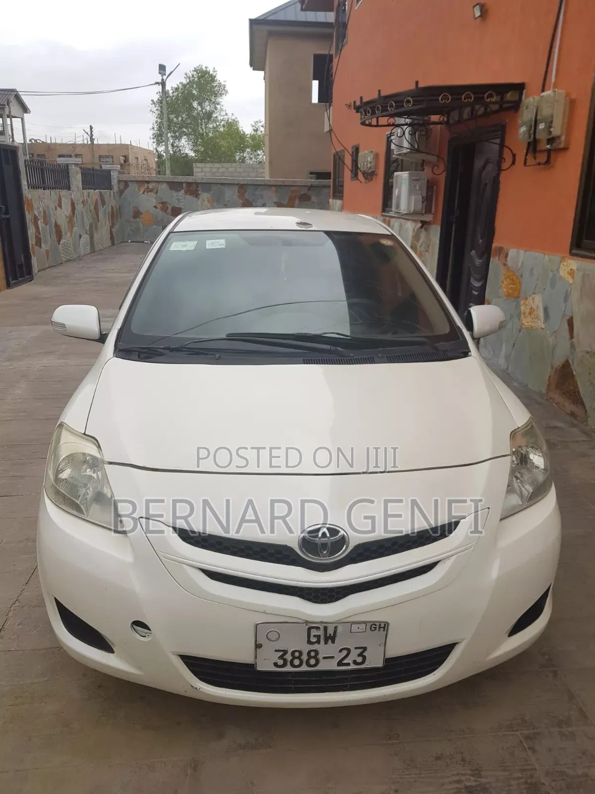 Toyota Belta 2012 White
