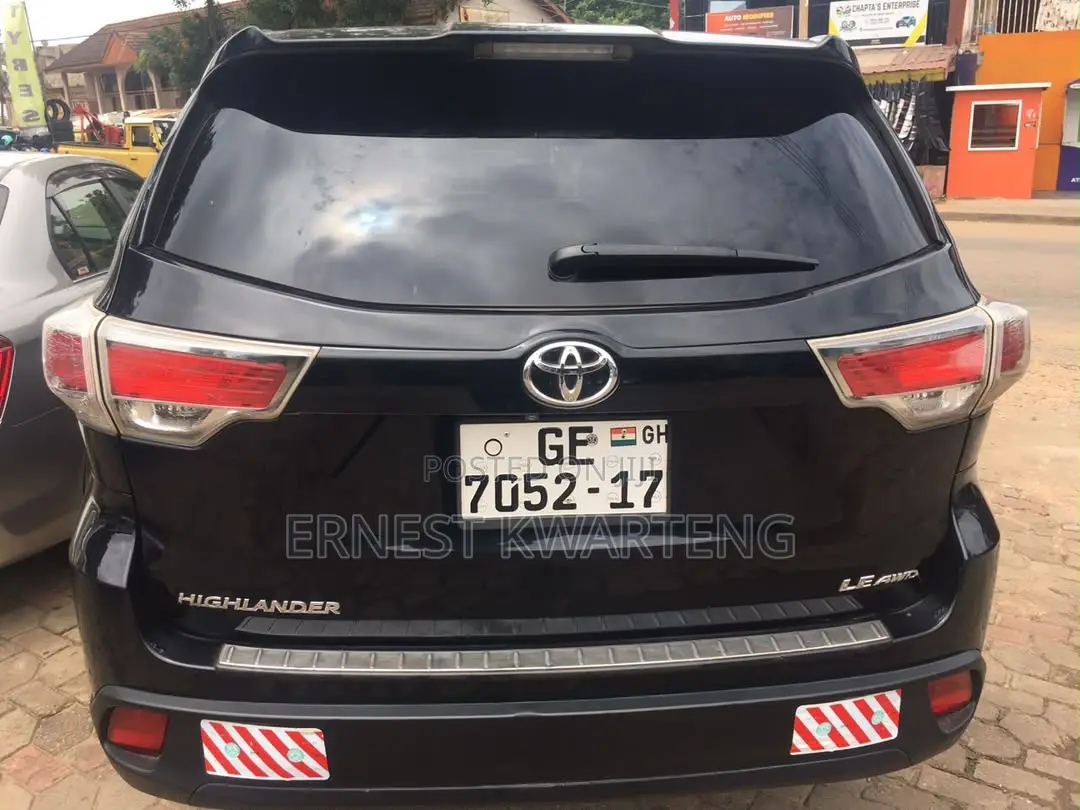 Toyota Highlander 2016 Black