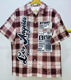 High Quality Los Angels and Boston Button Shirts Available in Stock