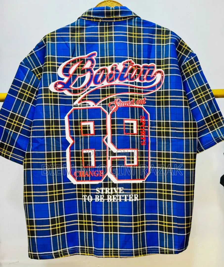 High Quality Los Angels and Boston Button Shirts Available in Stock