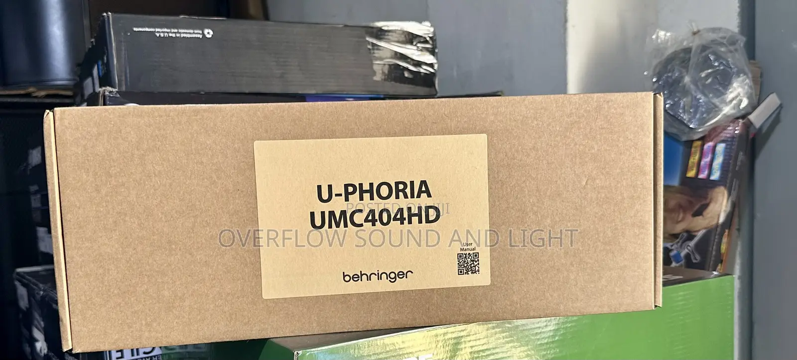 Behringer U-Phoria Umc404hd