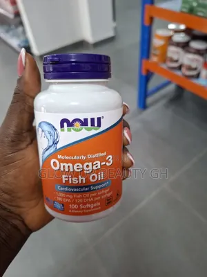 Now Omega- 3 Fish Oil 100 Softgels