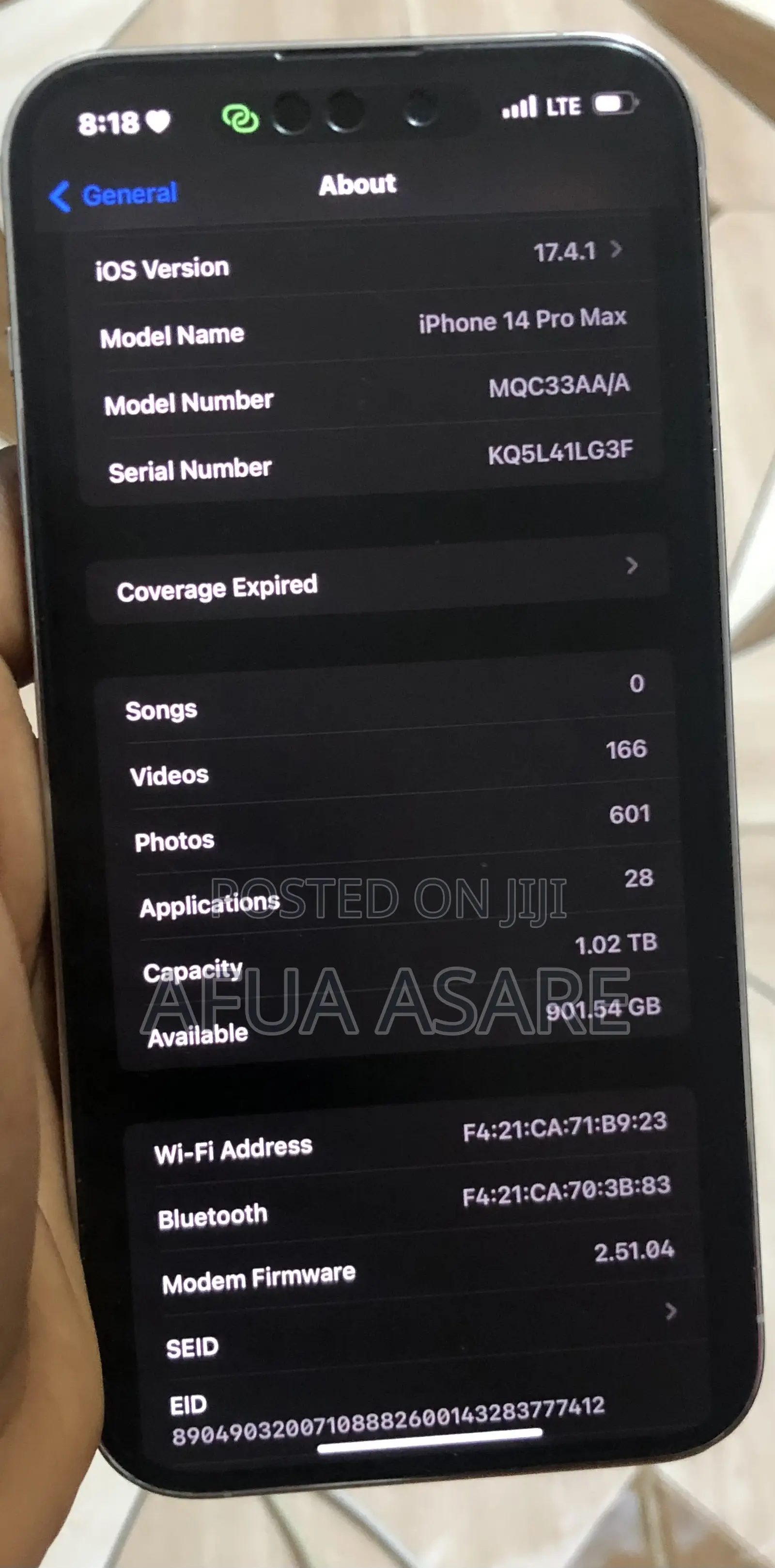 Apple iPhone 14 Pro Max 1 TB White