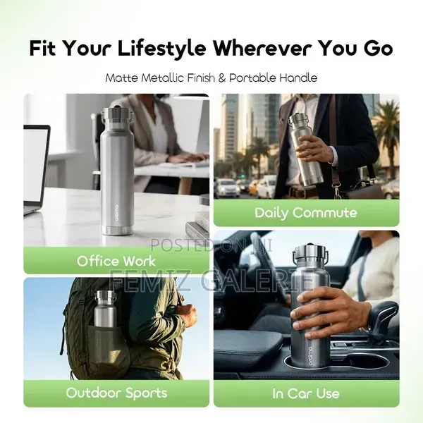 Oraimo DualHandy 740 Leakproof Portable 740ml Insulated Water Bottle