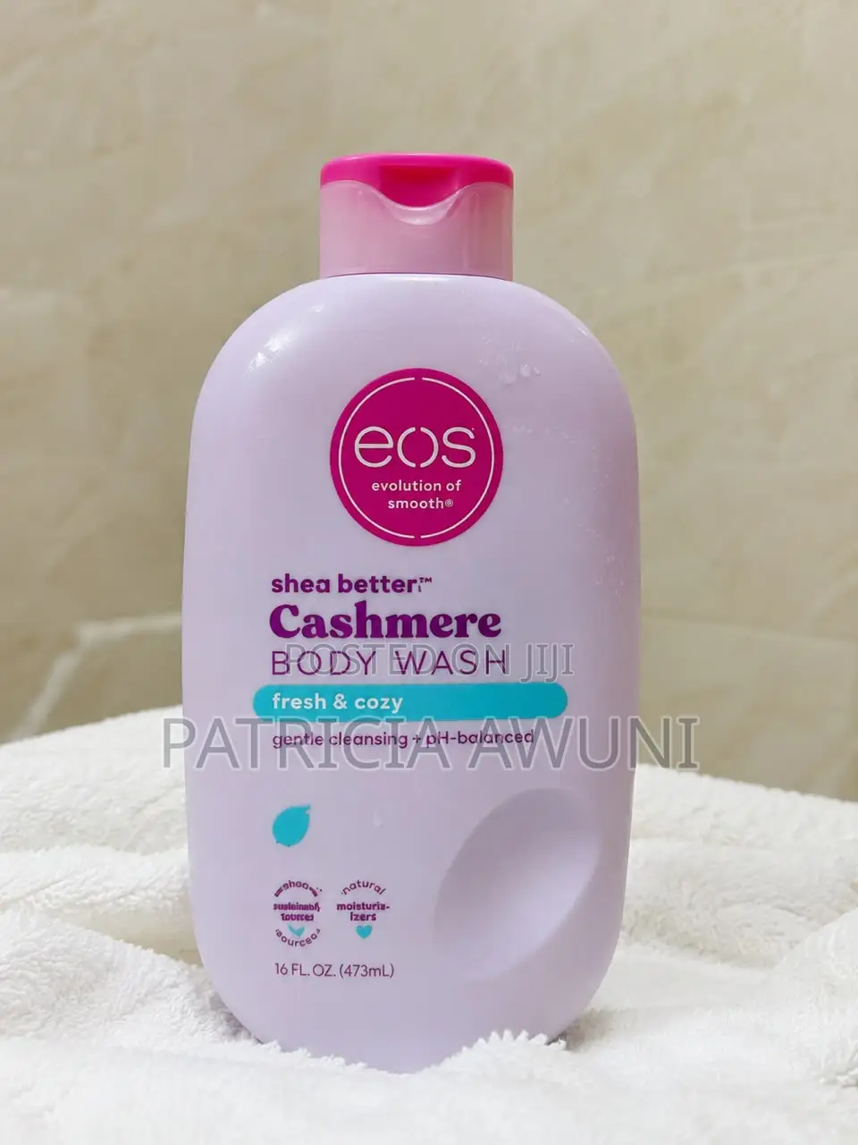 EOS Shea Better Cashmere Body Wash – Fresh Cozy (473ml)