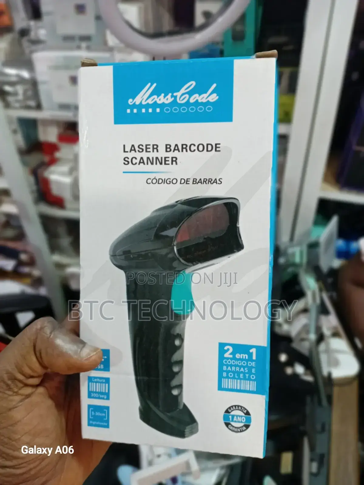 Leaser Barcode Scaner 2in1