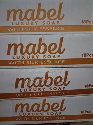 Toilet Soap With Silk Essence, Mabel.
