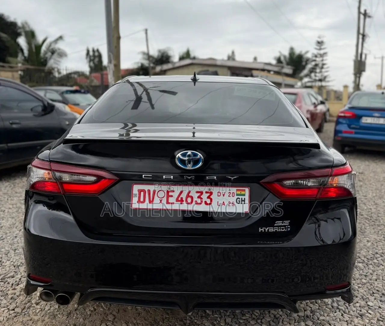 Toyota Camry SE 2023 Black