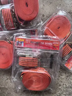 Heavy Duty Ratchet Tire Down Strap (Container Belt) Two Tongue