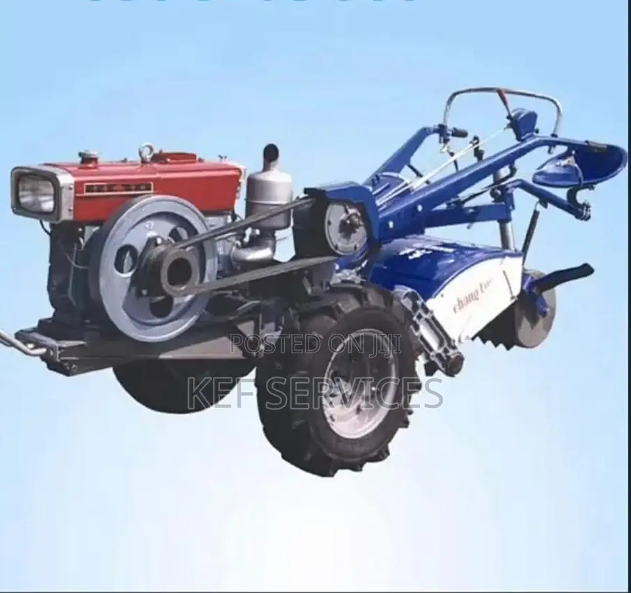 18hp Power Tiller With Attachments
