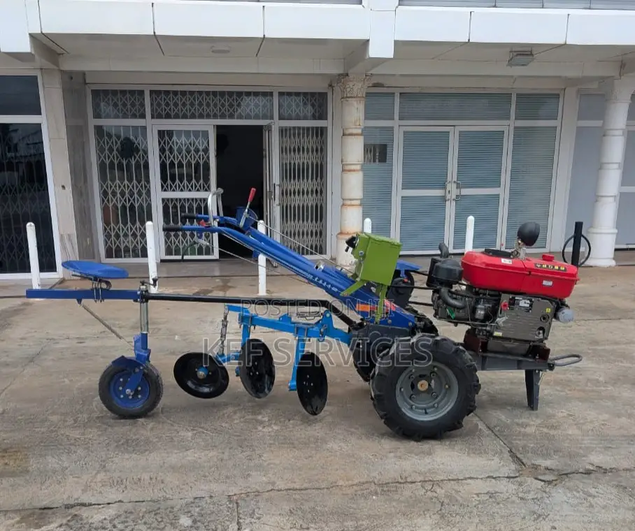 18hp Power Tiller With Attachments