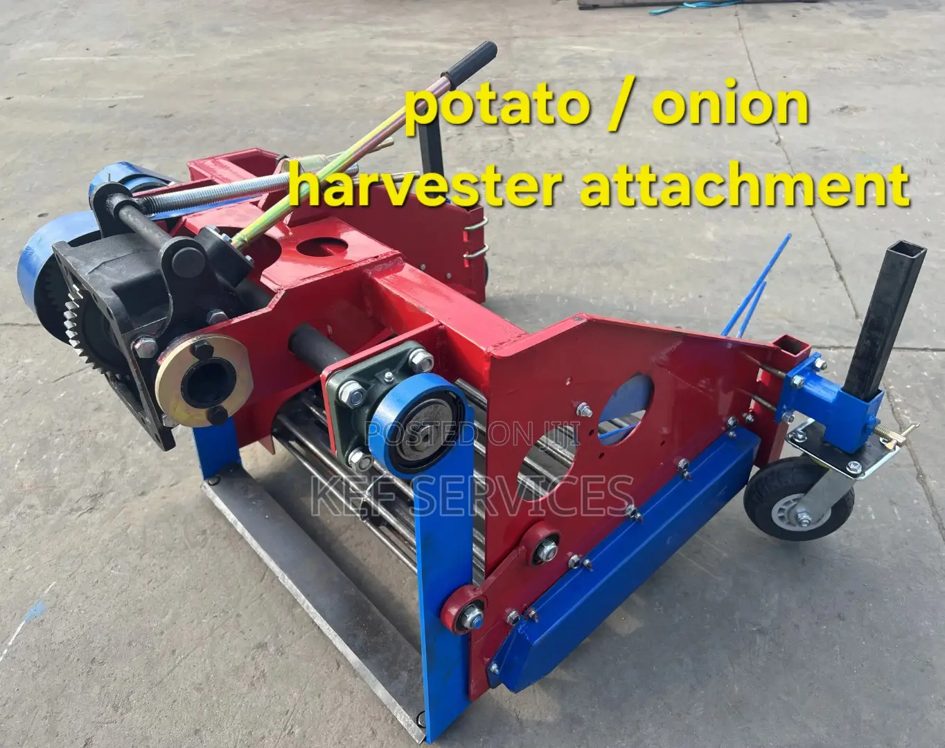 18hp Power Tiller With Attachments