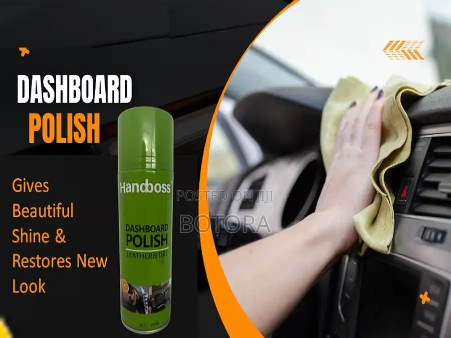 Handboss Dashboard Polish Spray 450ml High Gloss Interior Tire Shine