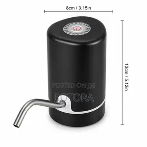 Portable Drinking Water Bottle Dispenser Pump, One-Button