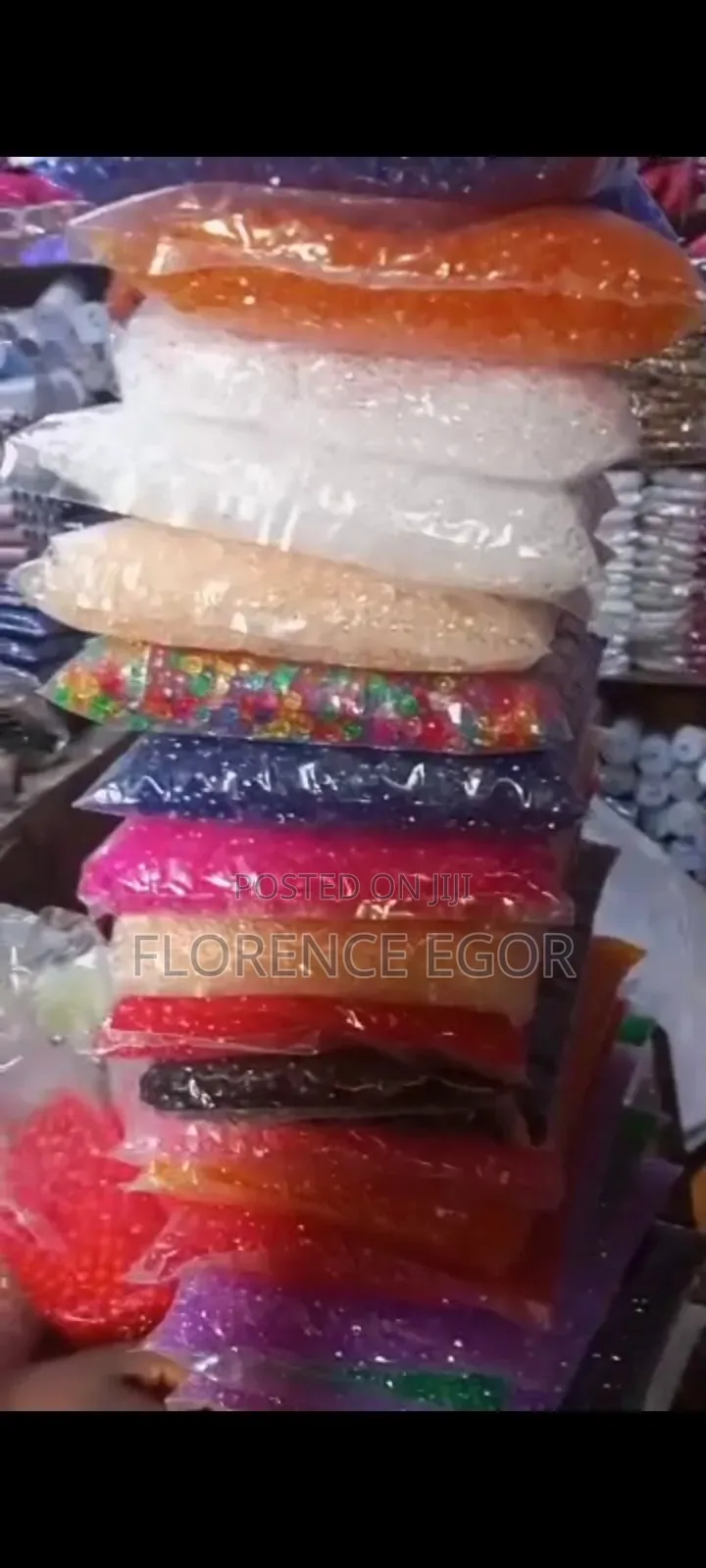 Rubber Crystals Beads S6 S8