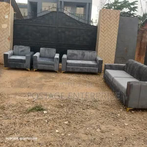High Quality Gray Sofa Set Seven Seater