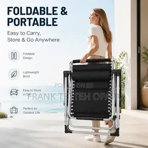 FICISOG Zero Gravity Chair, Reclining Lounge Chair With Cushion