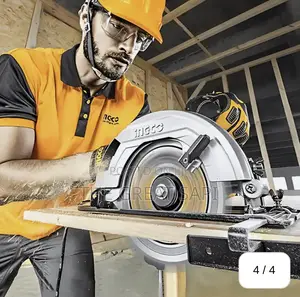 Ingco 9" Circular Saw 2200W With Adjustable Cutting Depth Bevel