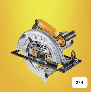 Ingco 9" Circular Saw 2200W With Adjustable Depth Bevel Cutting