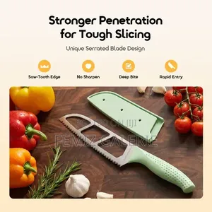 Oraimo AirSlice Lite Non-Stick Serrated Easy Slicer Knife