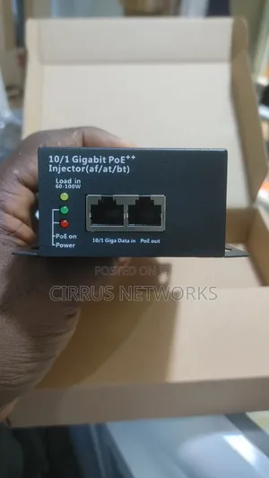 90W PoE++ Injector IEEE 802.3bt