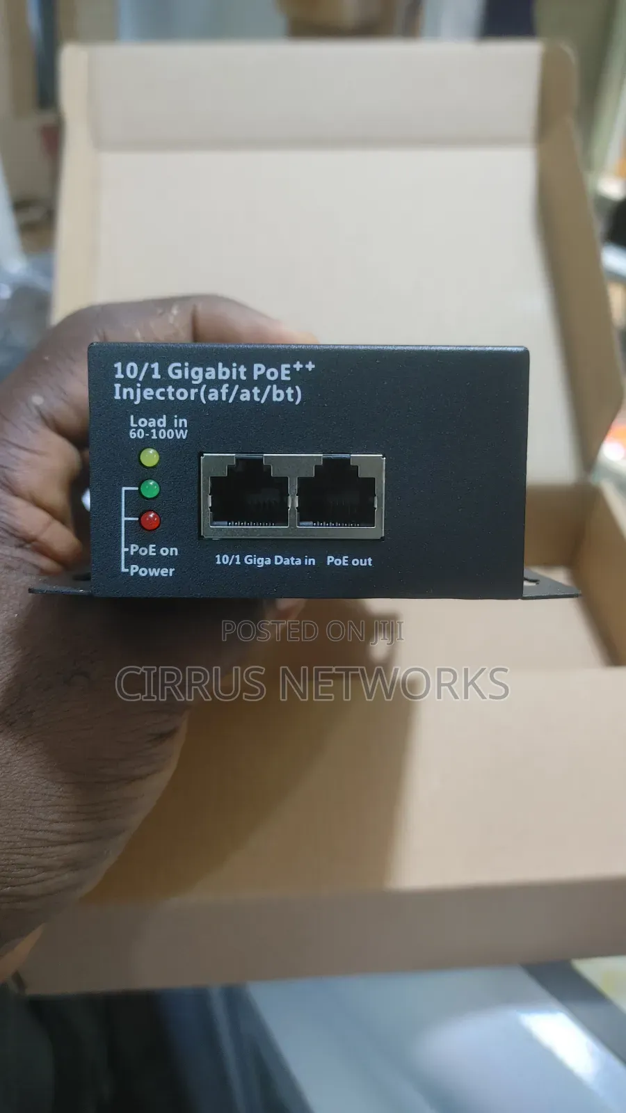 90W PoE++ Injector IEEE 802.3bt