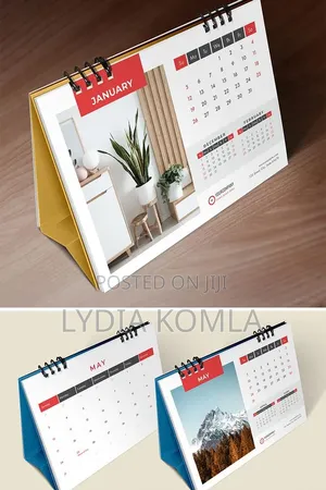 Desktop Calendar With Branding