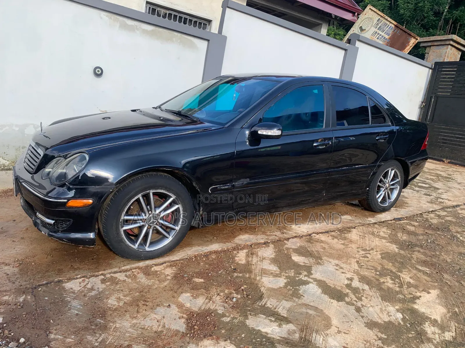 Mercedes-Benz C180 2005 Black