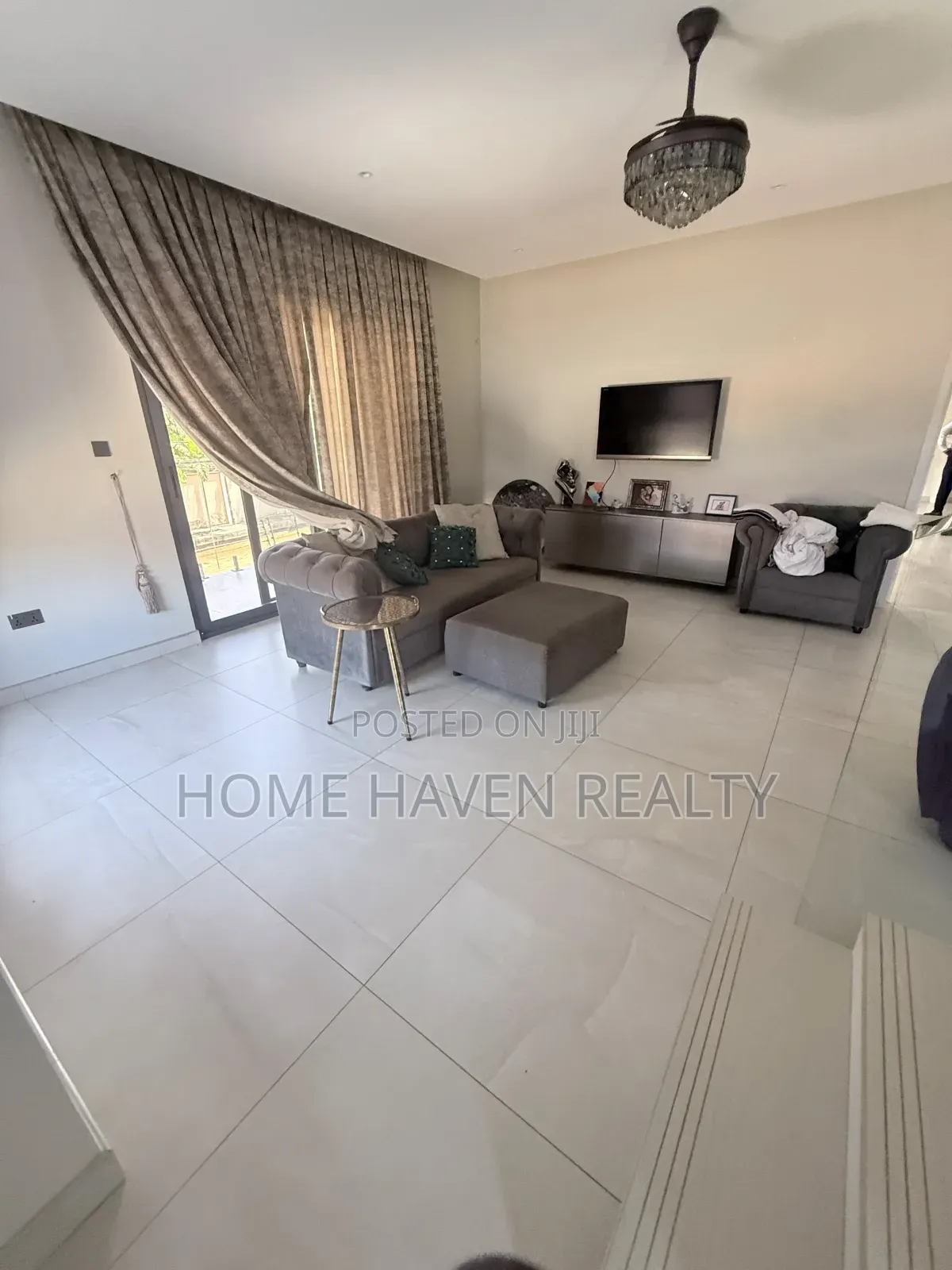 Furnished 4bdrm House in Tse Addo, Tseaddo for rent