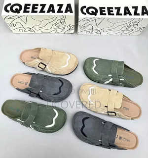 Qeezaza Chunky Mules