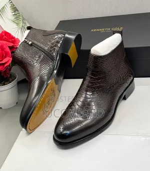 Kenneth Cole Zip Chelsea Boots