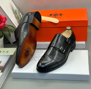 Rossi Brand Men's Double Monk Strap Shoes